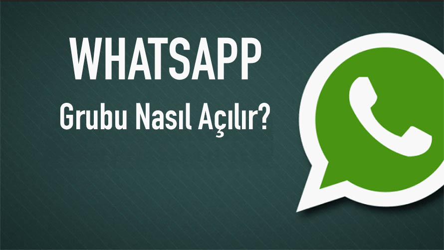 whatsapp grup nasıl açılır