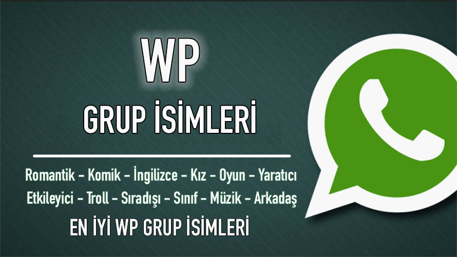 wp grup isimleri